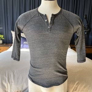 Alternative Earth 3/4 Sleeve Henley